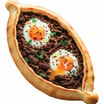 Braised Beef & Egg Pide